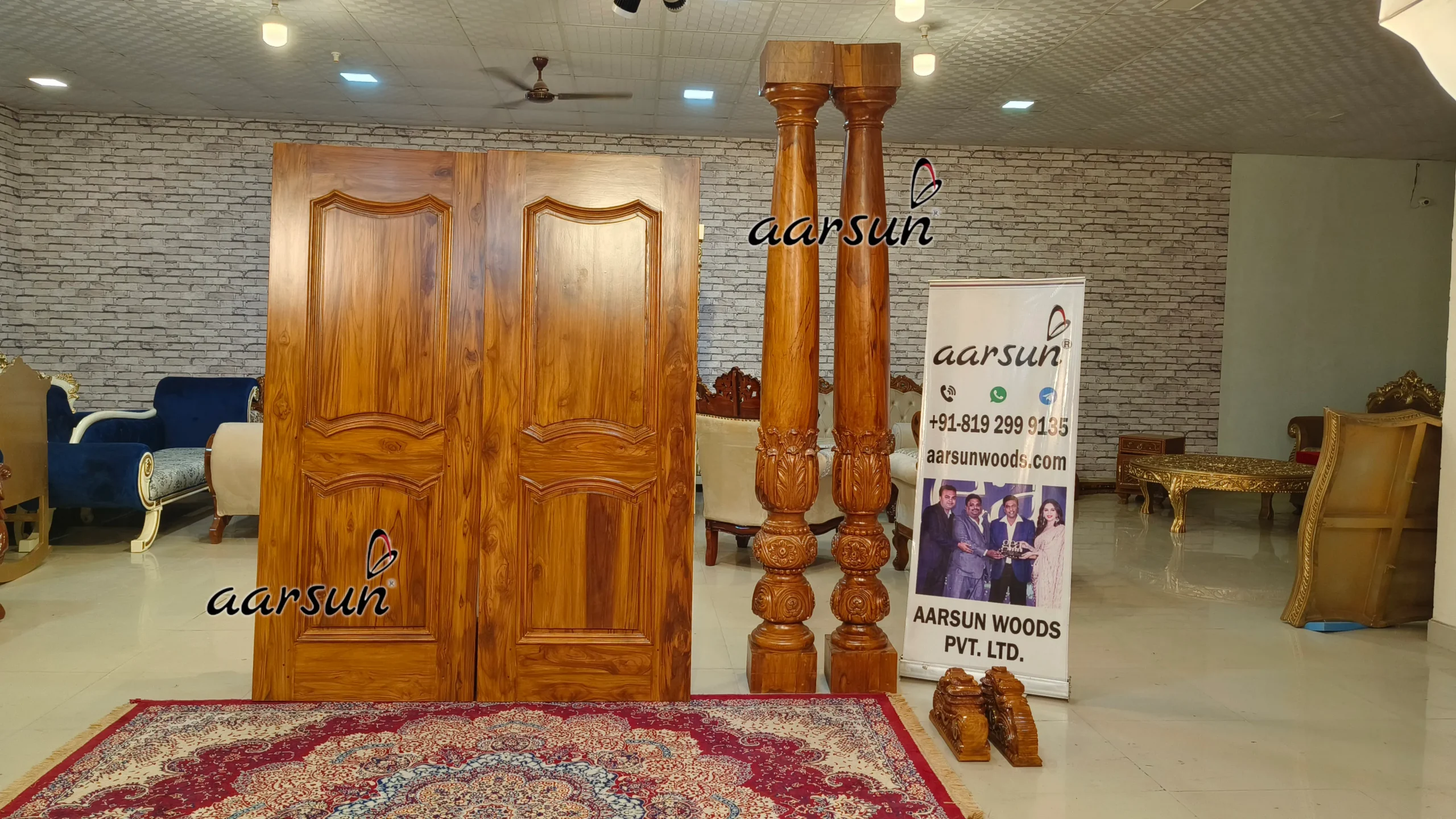 प्रवेश दोहरा डोर डिज़ाइन