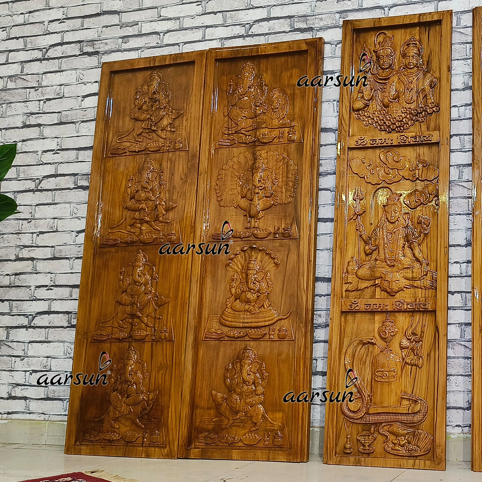 हिंदू मंदिरों के लिए अष्टविनायक द्वार डिजाइन