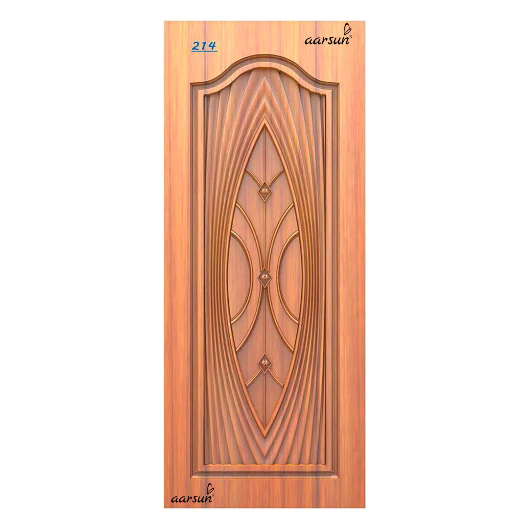 Abstract Wooden Door