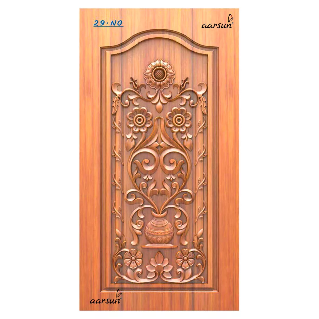 Beautiful Floral Door