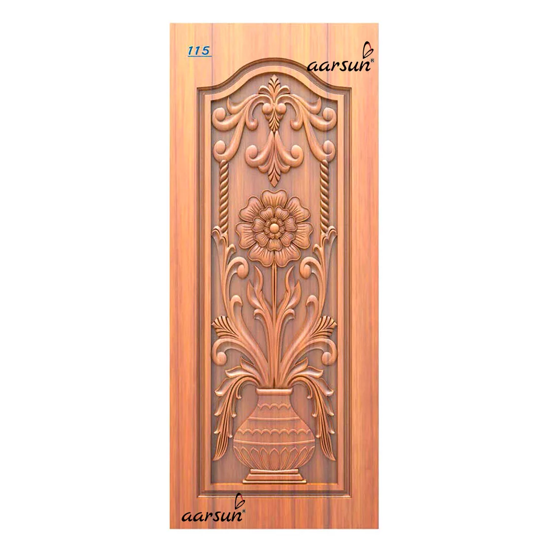 Blooming Flower in Kalash Door