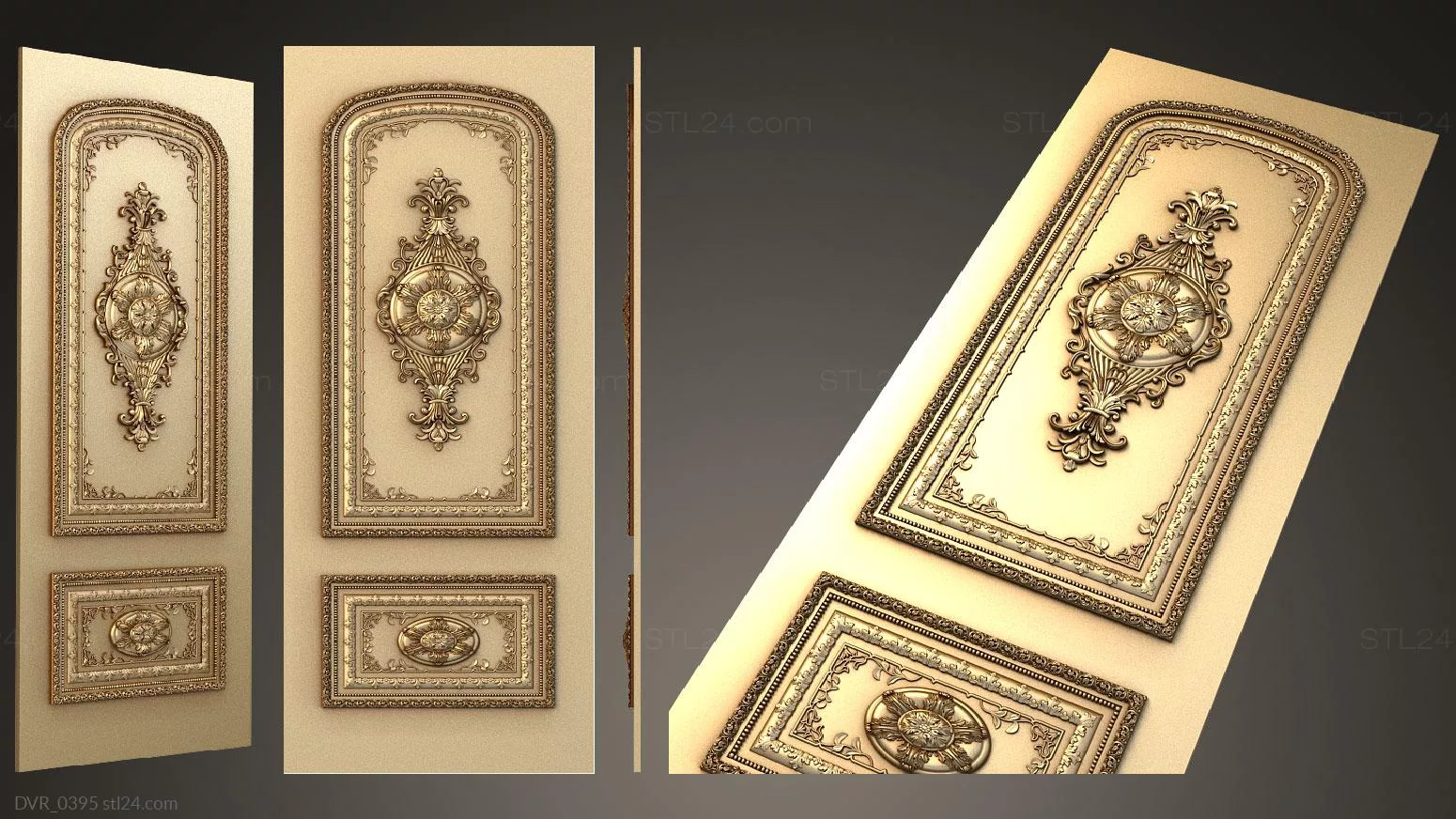 Carved Door Design Wood view 3