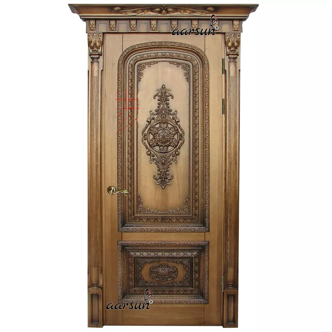 Carved Door Design Wood