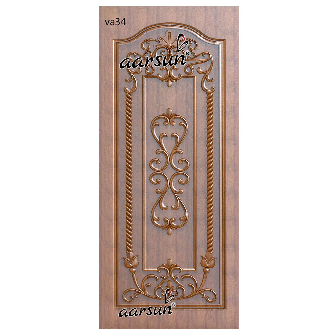 Carved Entrance Door
