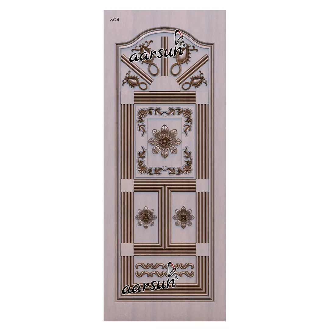 Carved Front Door