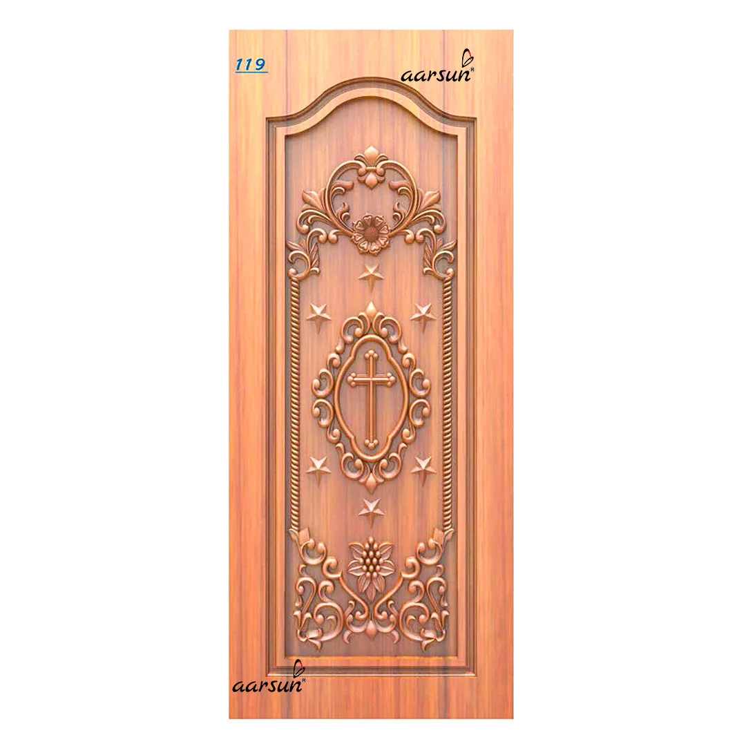 Cross & Stars Door
