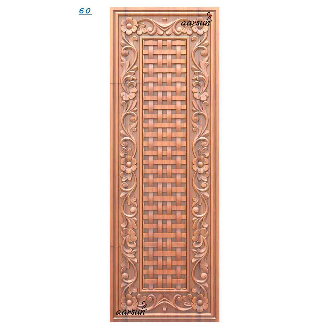 Flowery Design Wooden