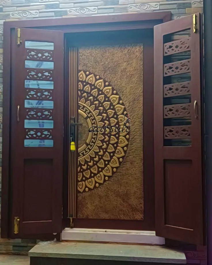 Front Door Designs in High Quality Wood