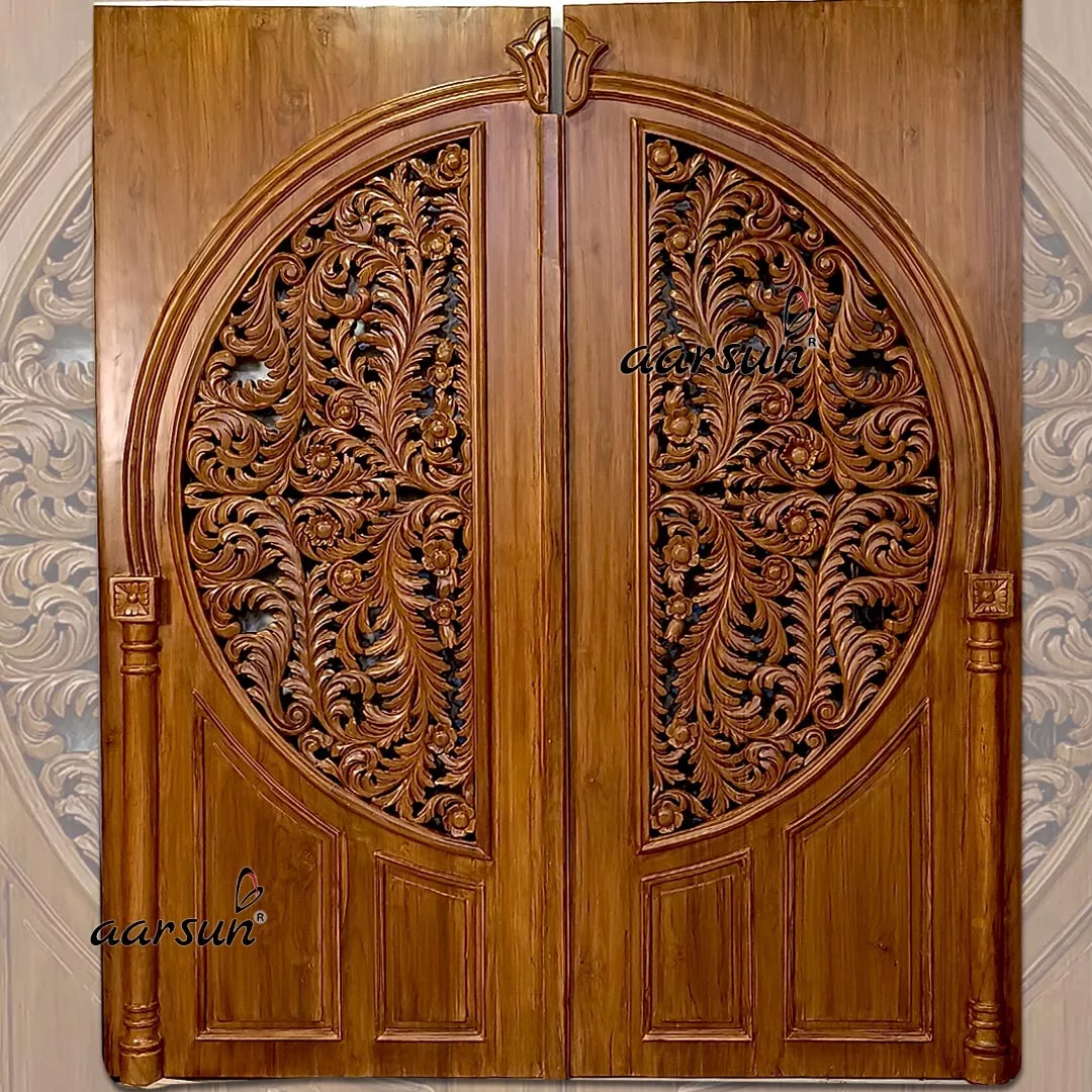 Front Double Door Design view 4