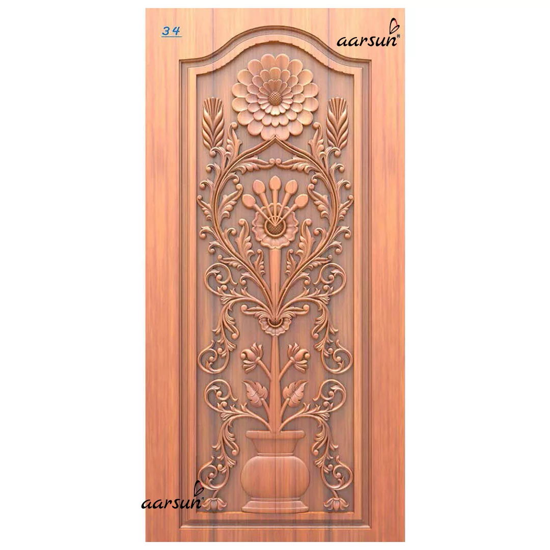 Handcrafted Bloomy Door