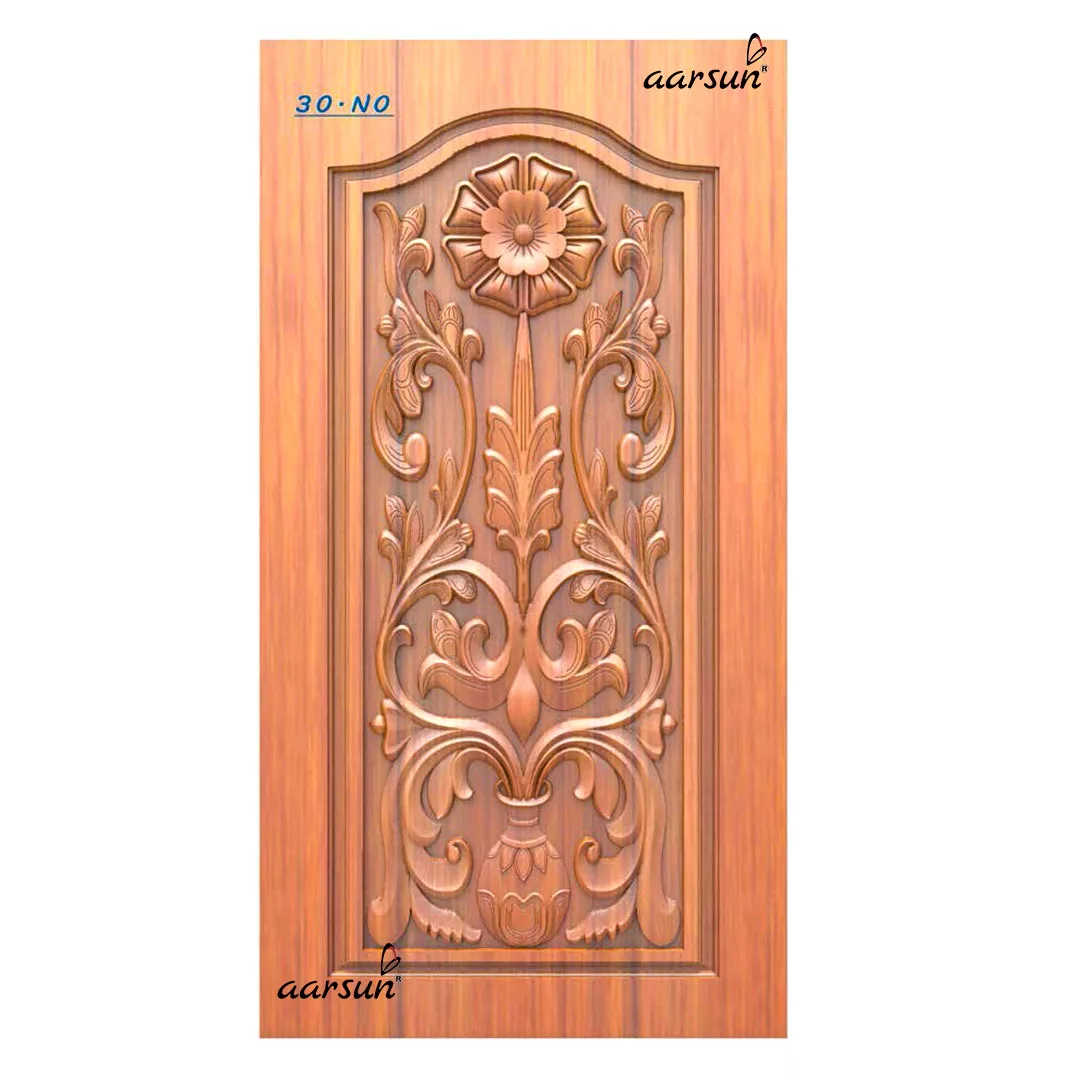 Handcrafted Teak Door