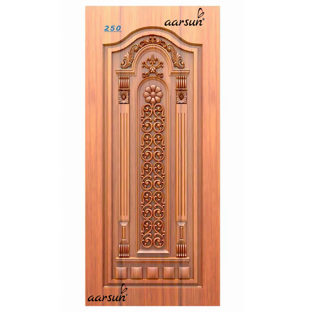 Handcrafted Teak Wood Door
