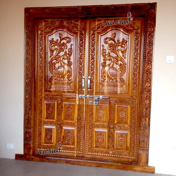 Interior Wood Double Door