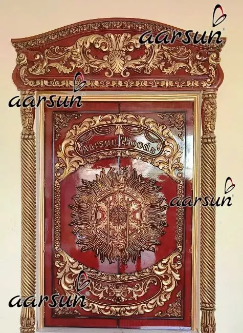 Latest Designer Door in Solid Wood