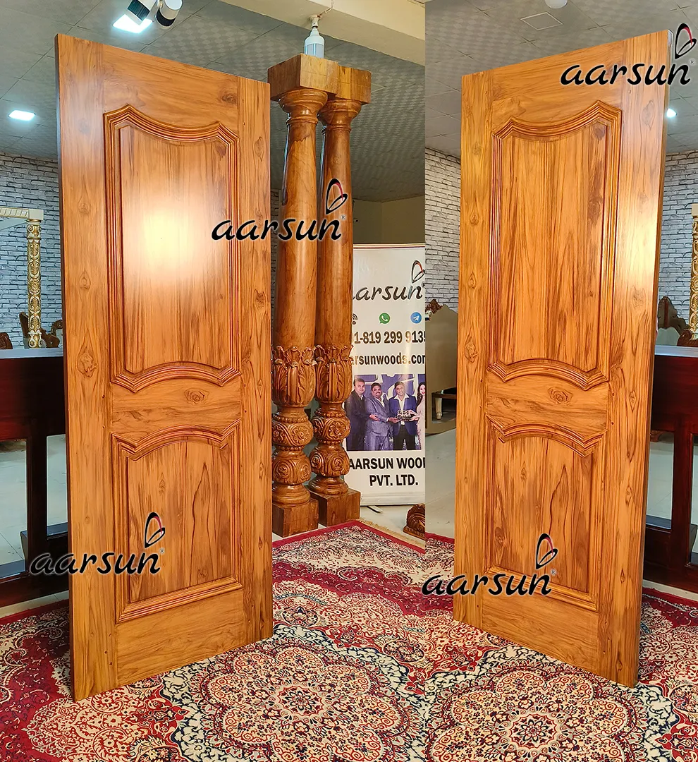 Teak Wooden Door Designs Online view 5