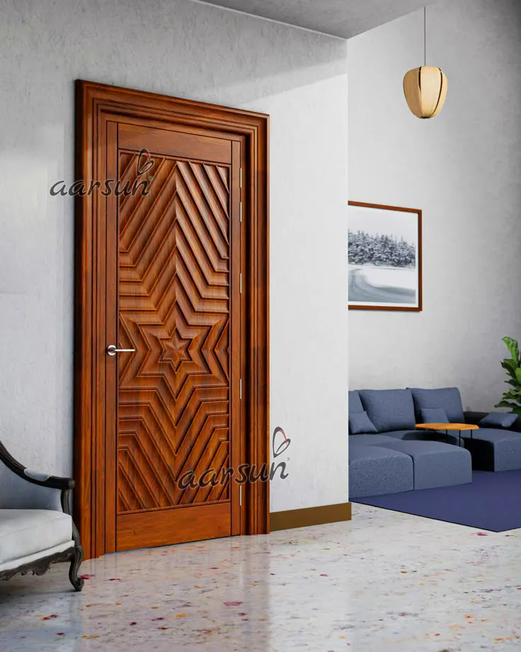 Wooden Decorative Entrance Door