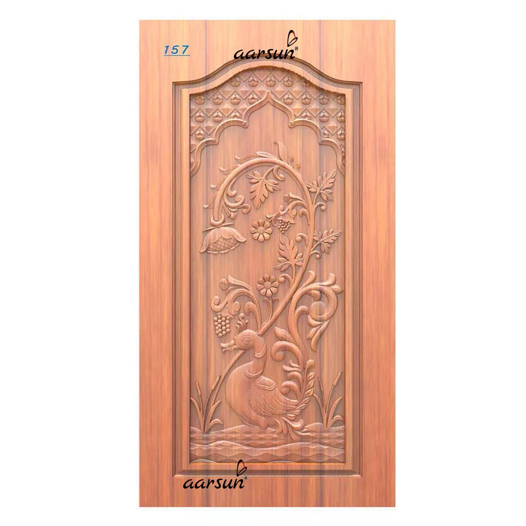 Wooden Door with Nature