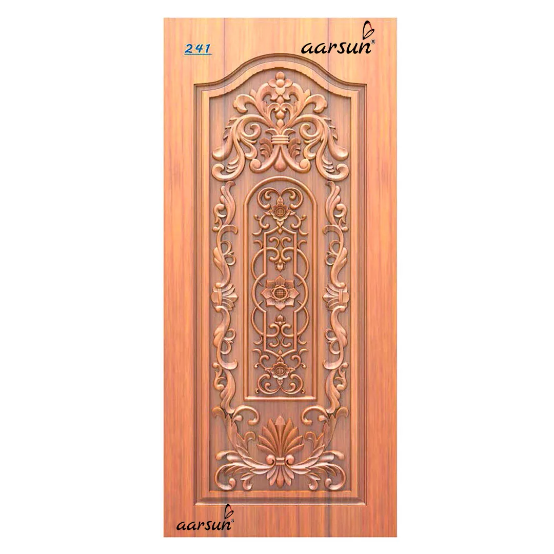 Wooden Floral Door